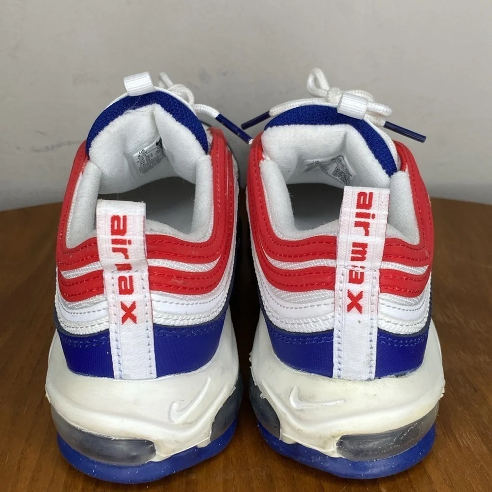 Nike Kids Sneakers in Blue, Red, and White